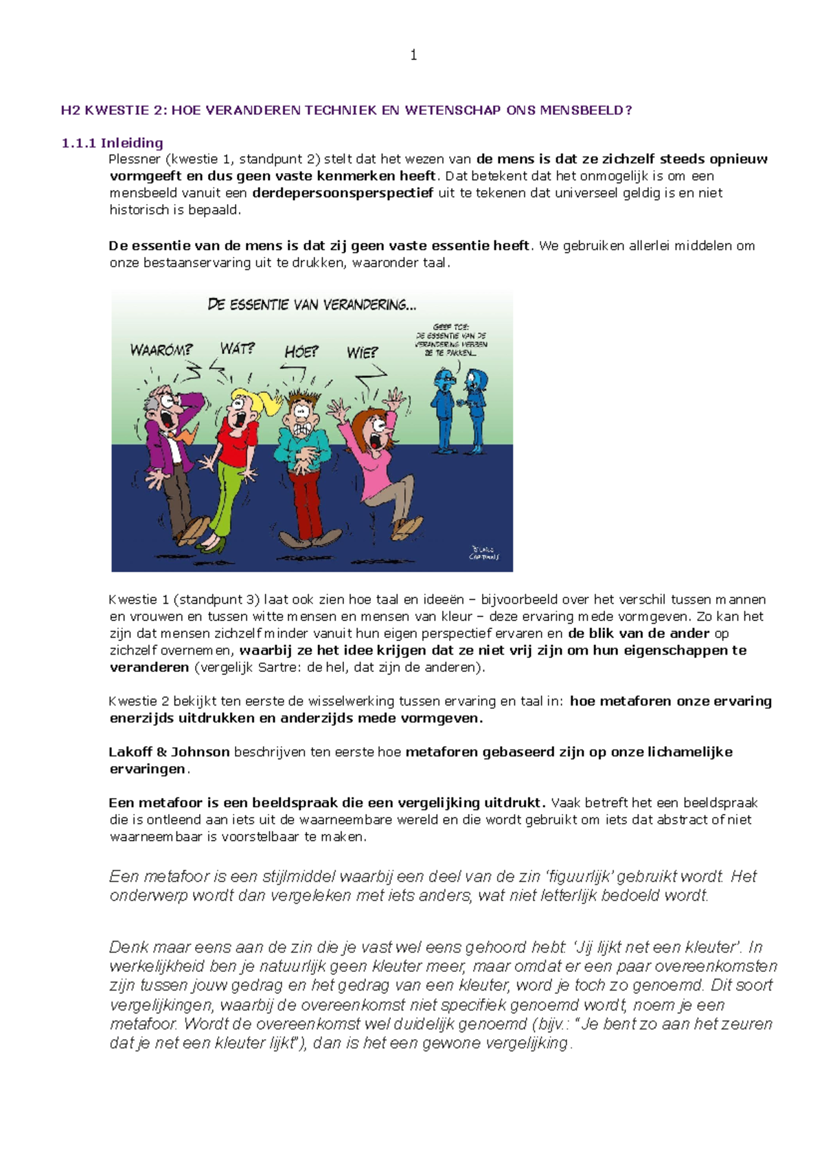 Filosofie Kwestie 2: Techniek en Wetenschap in ons Mensbeeld 2025 ...