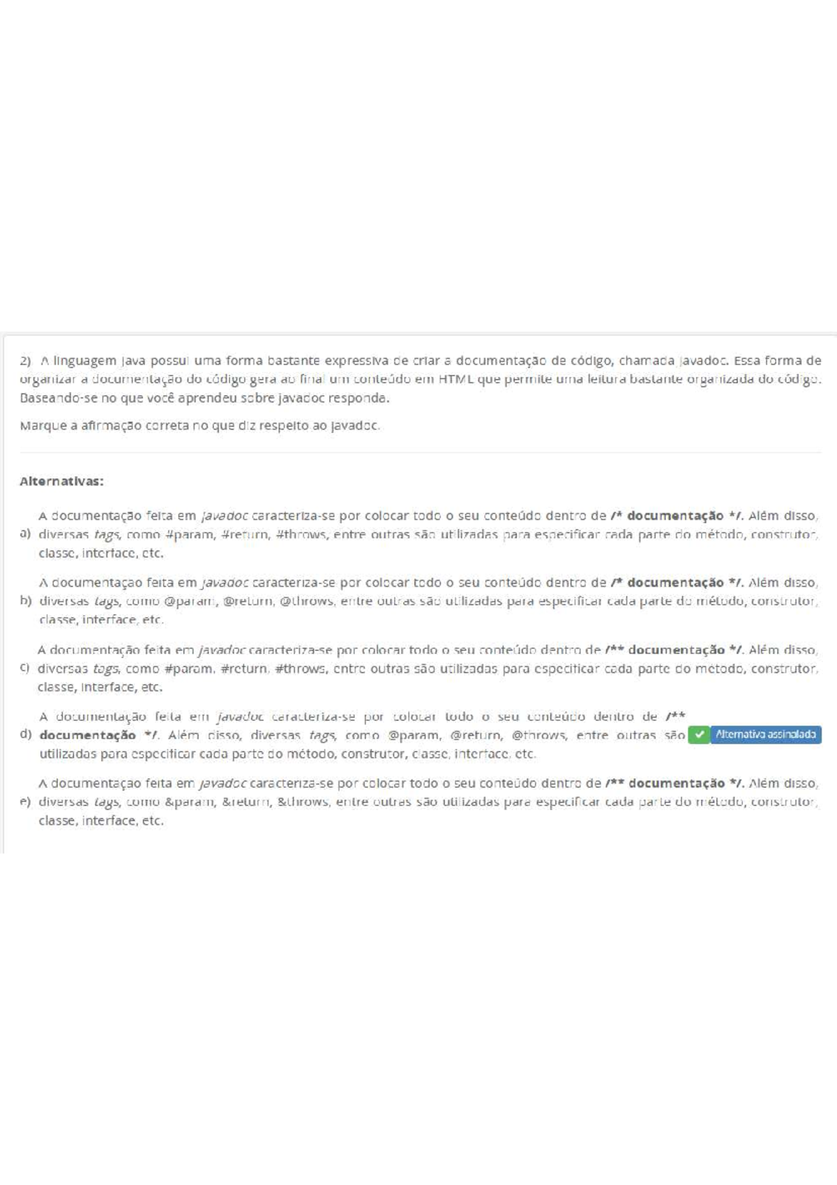 AV2-Linguagem Orientada a Objetos - Linguagem de Programação - Studocu