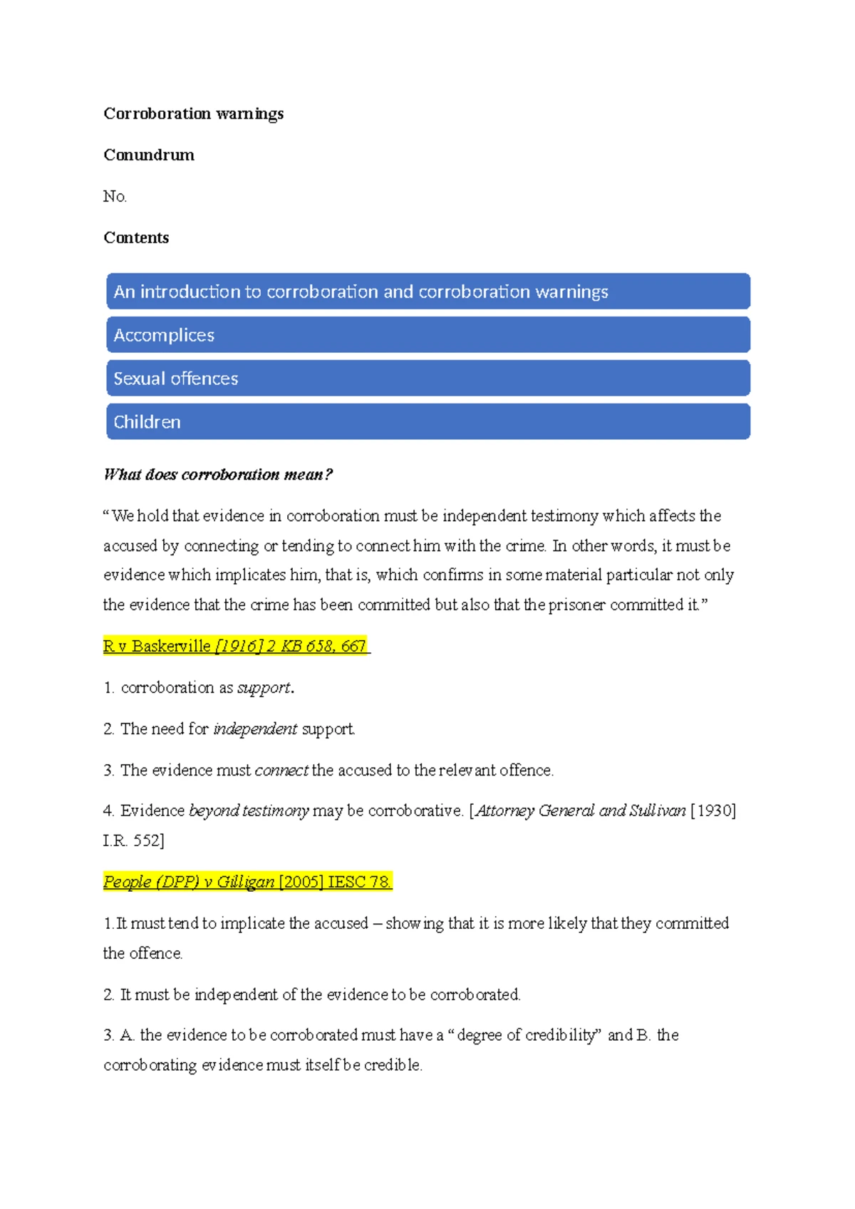 Bad Character – Similar Fact Evidence and Background Evidence - They ...