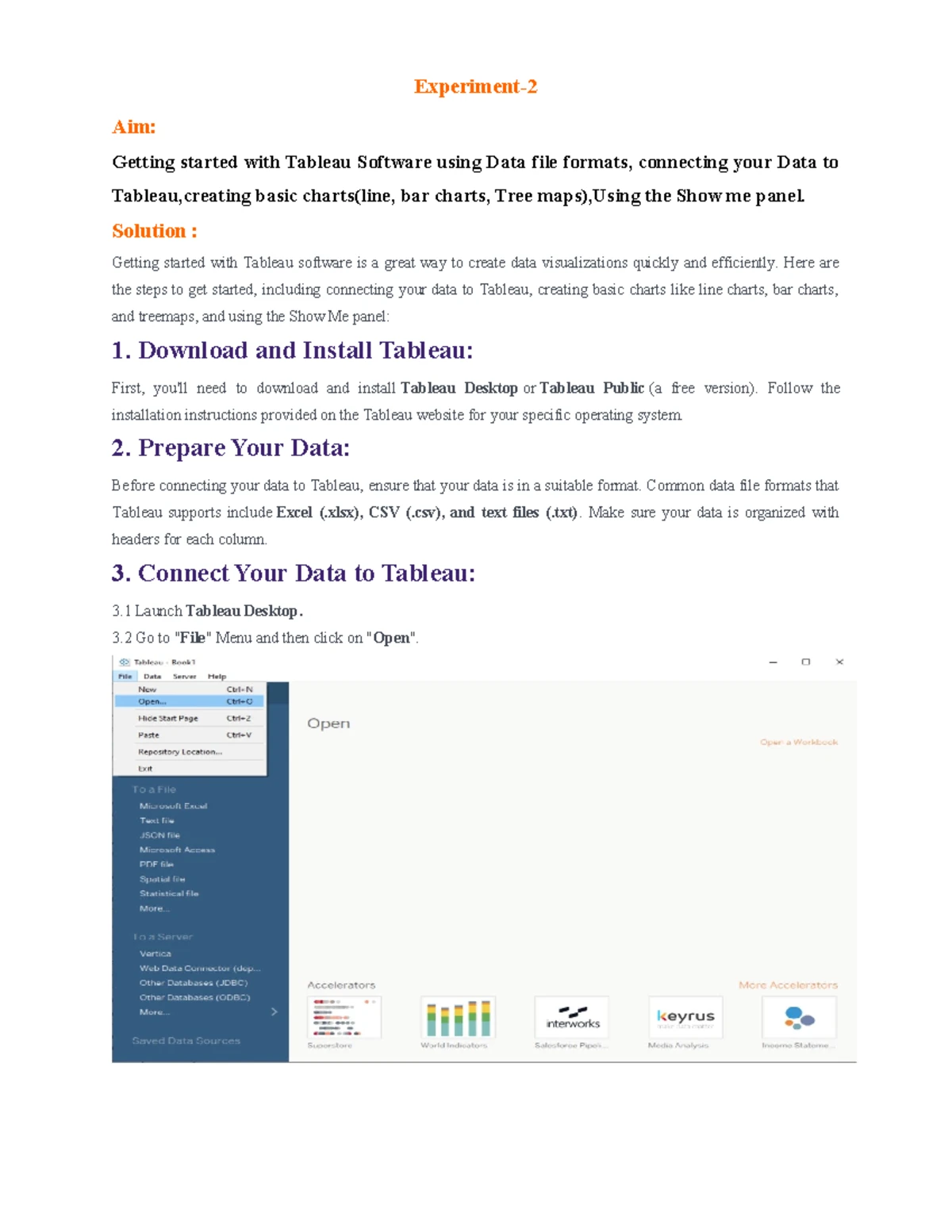 Exp-1 - POWEr bi - SKILL DEVELOPMENT COURSE (DATA VISUALIZATION - R ...