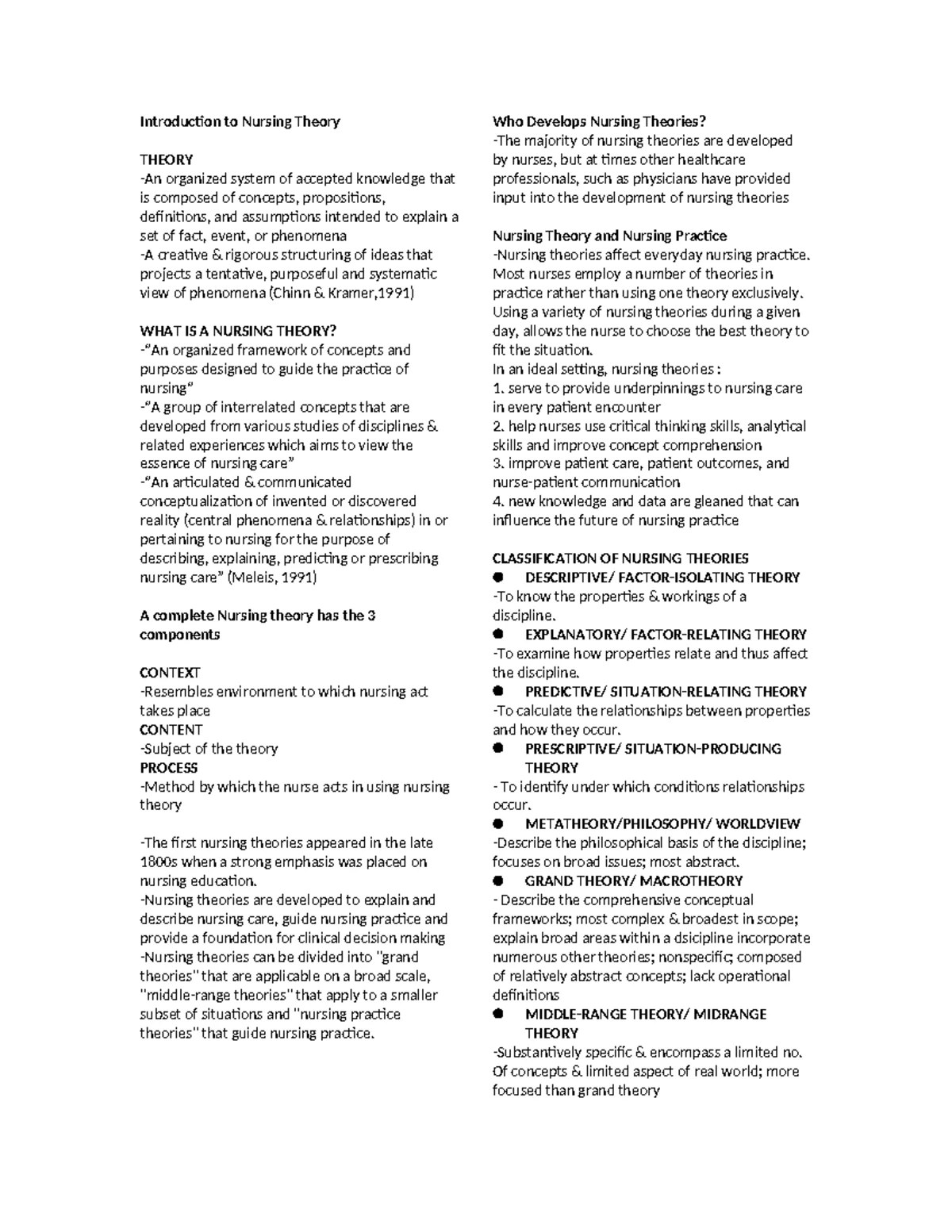 Nursing Theorist Lydia Hall's Care, Core & Cure Framework Notes - Studocu