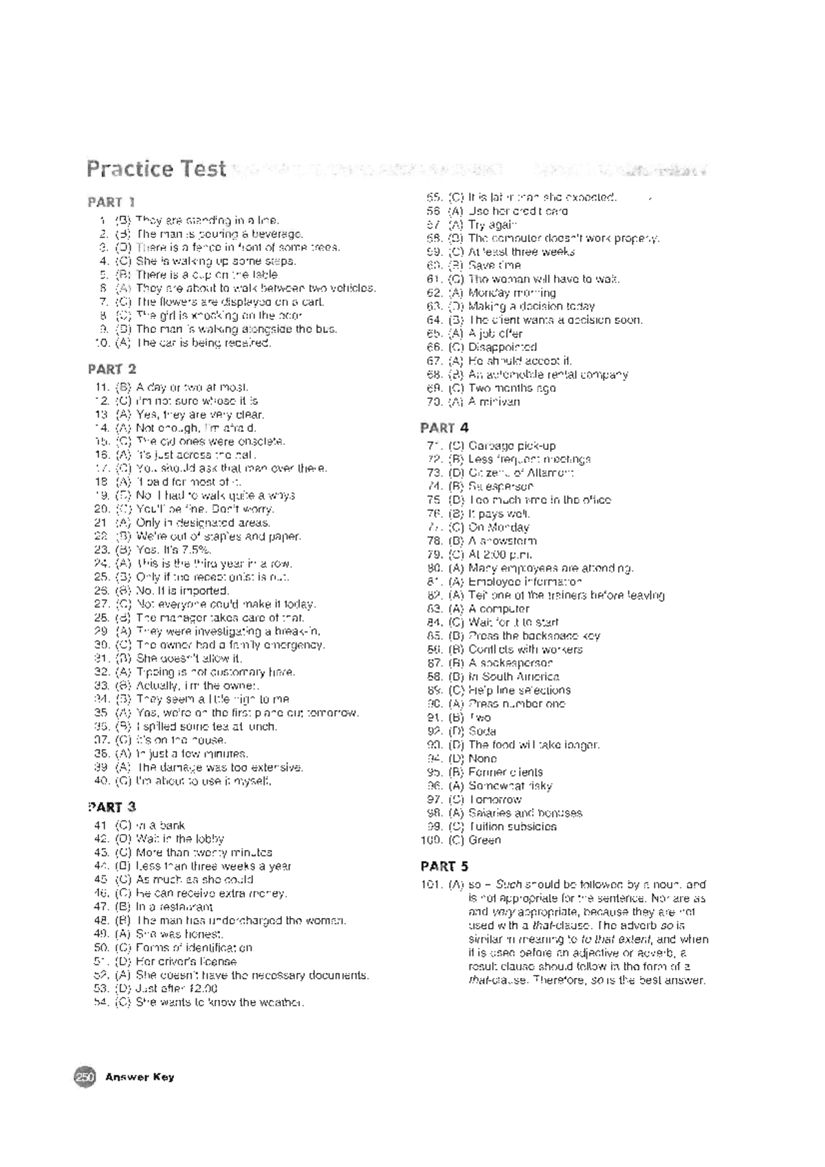 AK Practice Test: Developing Skills - Part 1 & 2 - Studocu