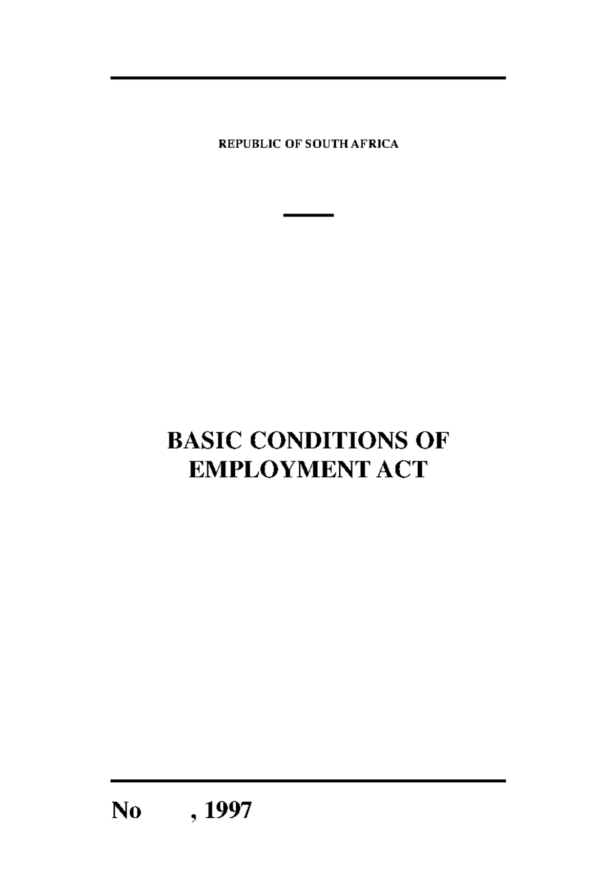 MRL3702-Labour Law - Labour Law study guide - REPUBLIC OF SOUTH AFRICA ...