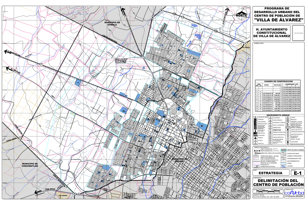 PDU VDEA - Plan de Desarrollo Urbano de Villa de Álvarez, Colima - Studocu