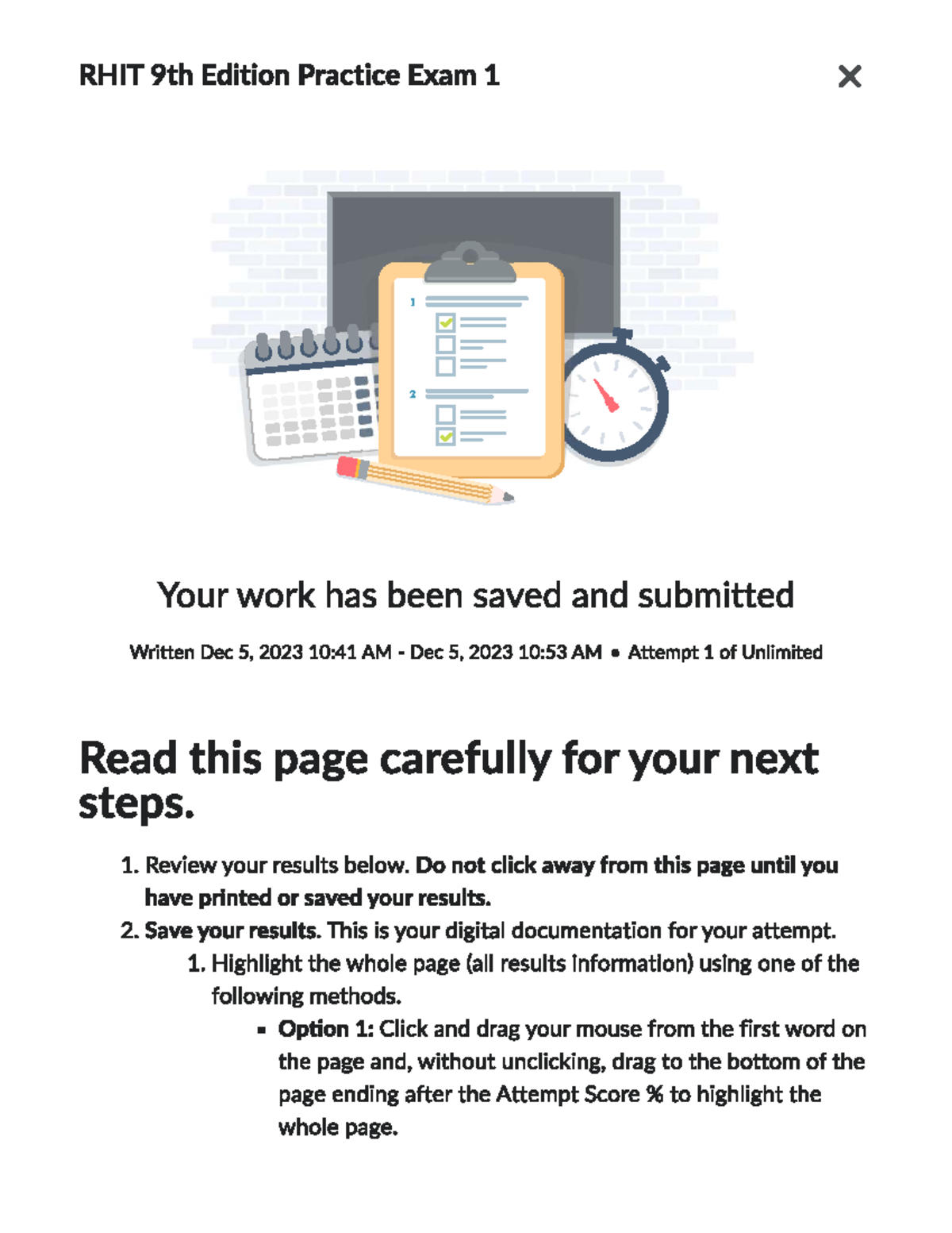 RHIT 9th Edition Practice Exam 1 Study Guide - Studocu