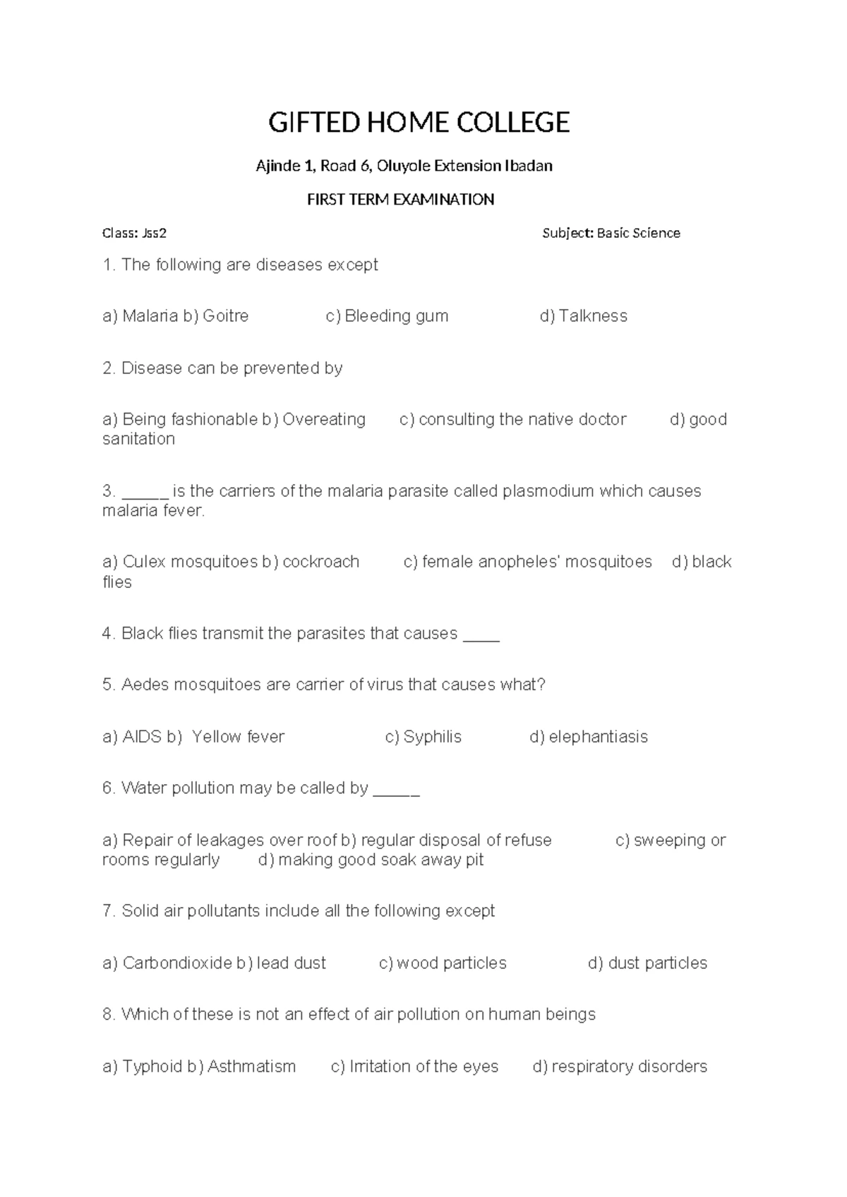 CHM 102 Final Exam: General Chemistry II Questions and Answers - Studocu
