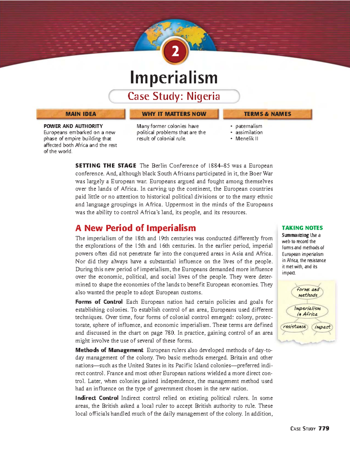 HIST 101 Case Study: Analyzing European Imperialism in Nigeria - Studocu