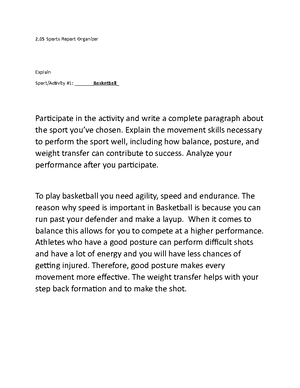 2.04 PE - 2.04 PE - Skill Tests With a partner, complete the Skill ...