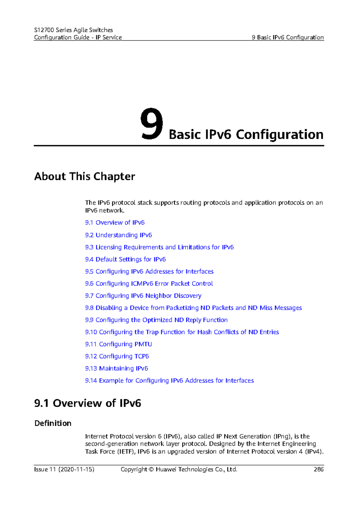 01-09 Basic IPv6 Configuration: Key Concepts and Configuration Steps ...