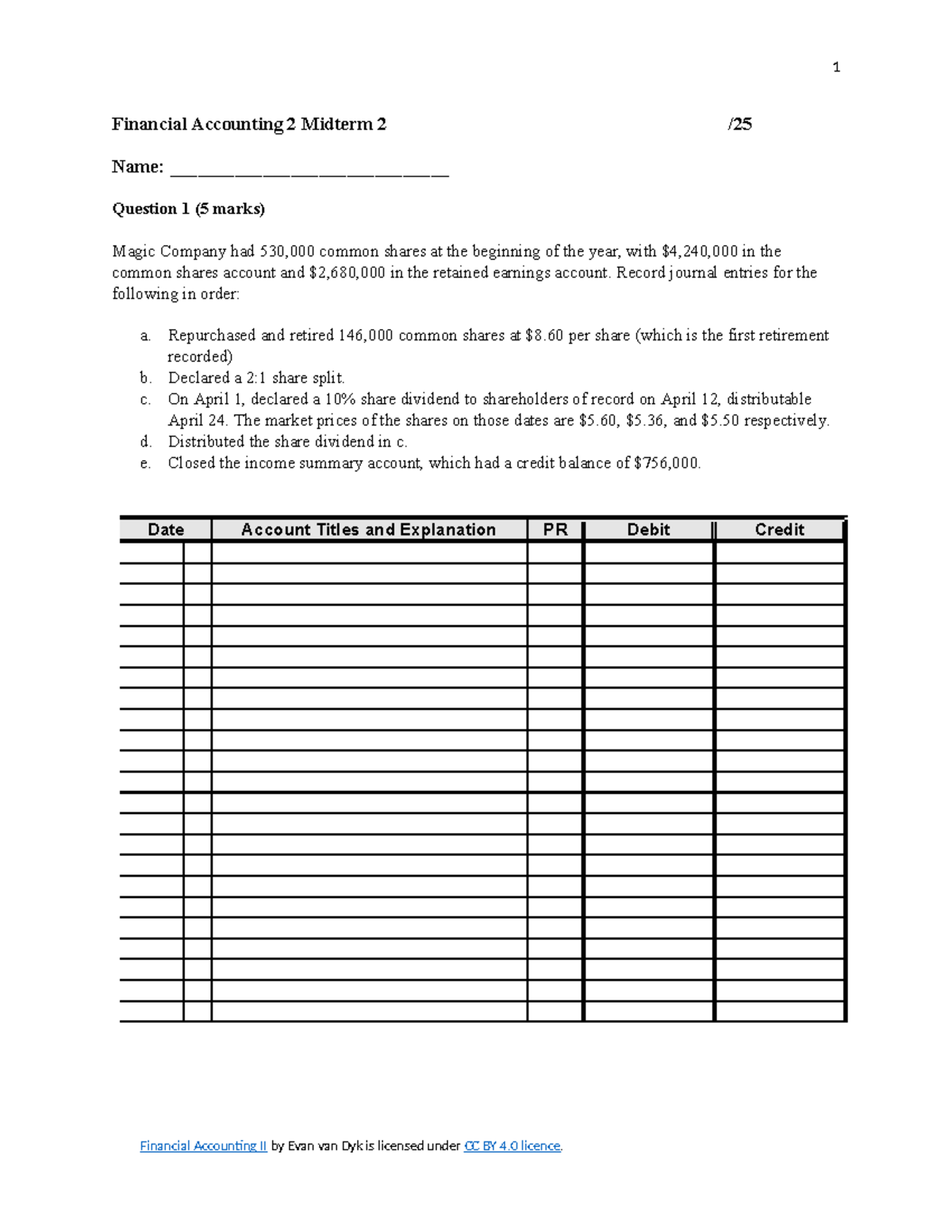 Financial Accounting II Midterm 2 Study Guide - Studocu