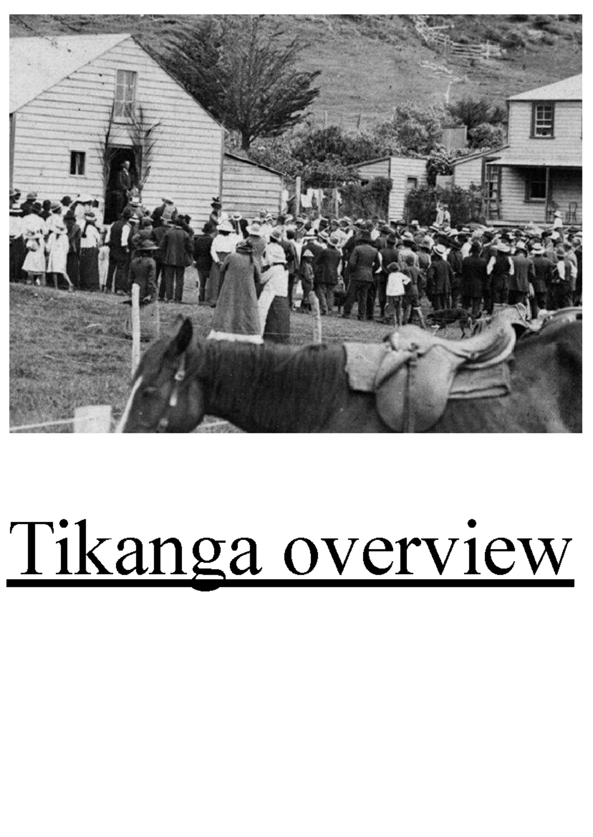 Tikanga Exam Notes - TIKANGA: Understanding Aotearoa's First Law - Studocu