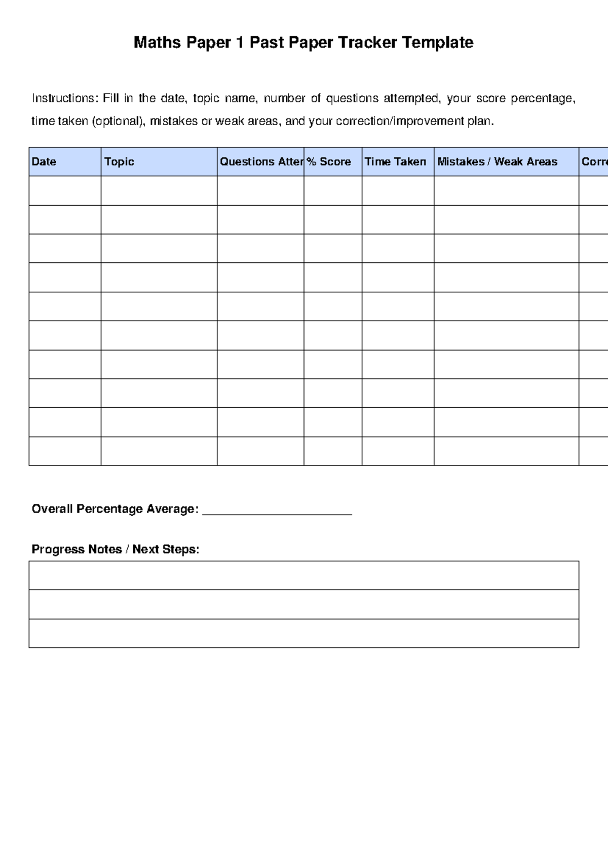 Maths paper 1 past paper tracker - Human computer Interaction - Maths ...