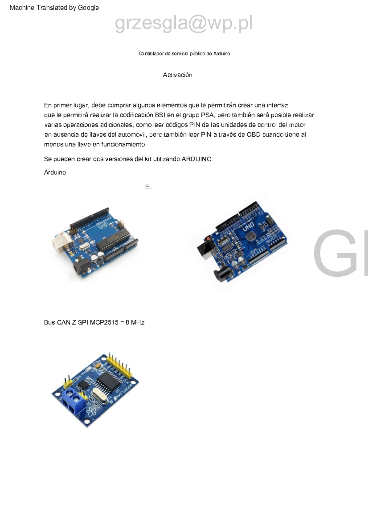 Arduino PSA Interfaces: Guía para la Activación y Conexión de Módulos ...