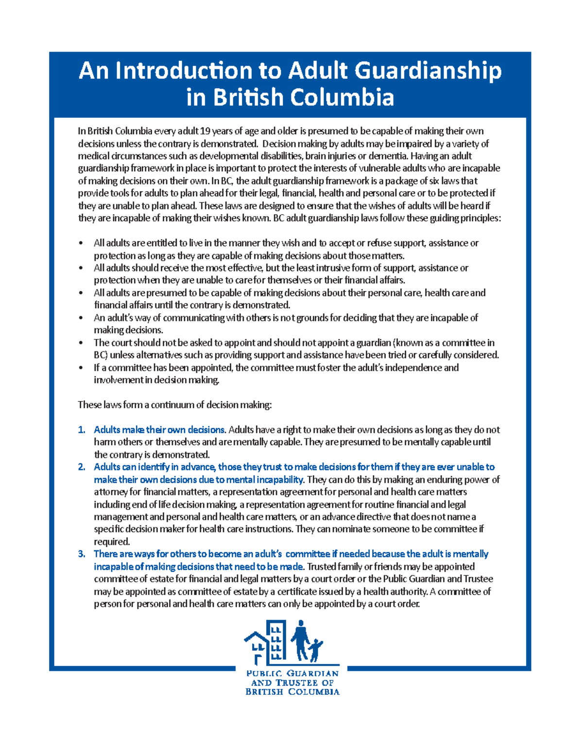 Introduction to Adult Guardianship in BC: Laws & Framework Explained ...