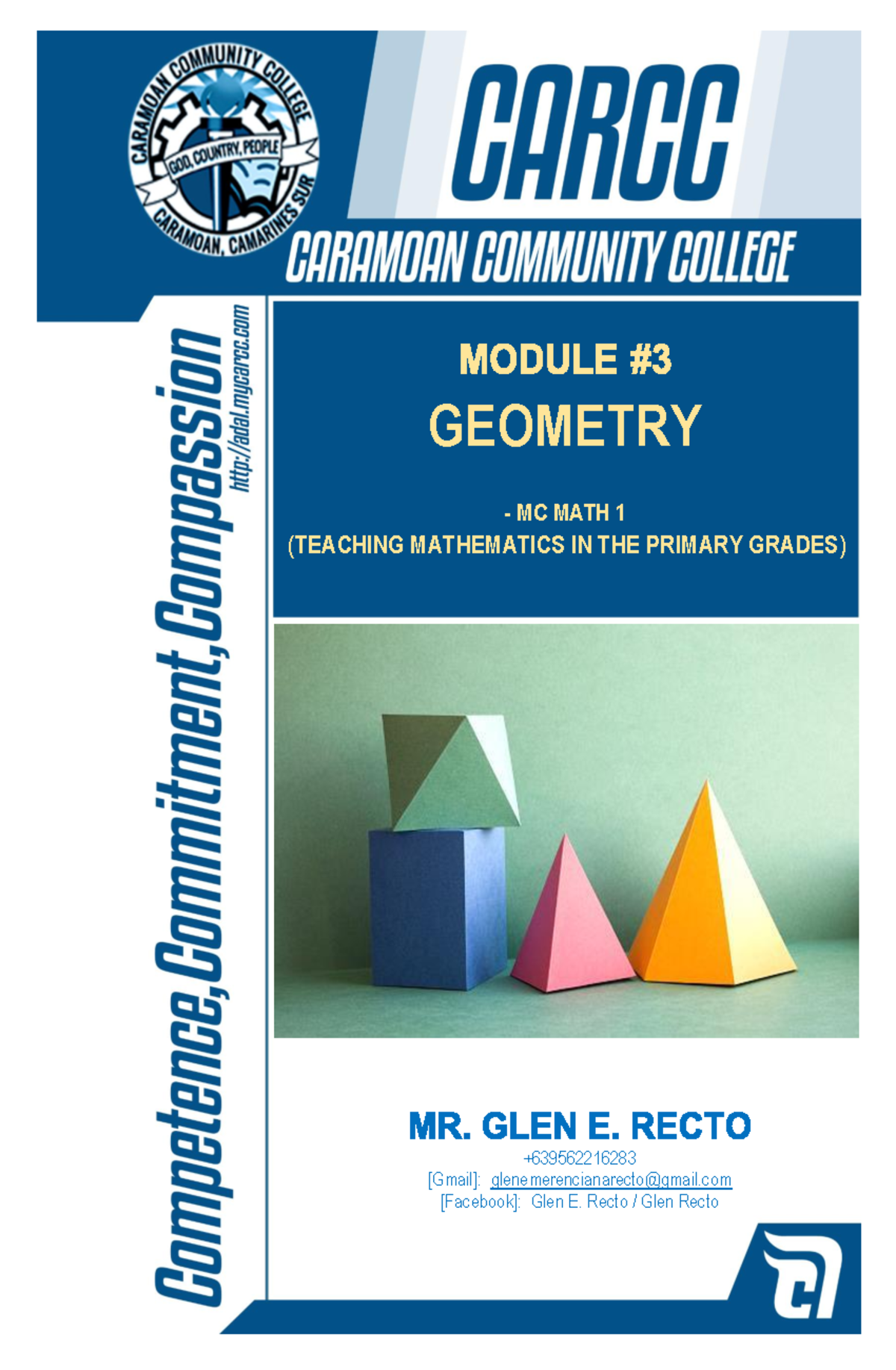 Module 3 Geometry in MC Math 1: Complete Overview and Tasks - Studocu