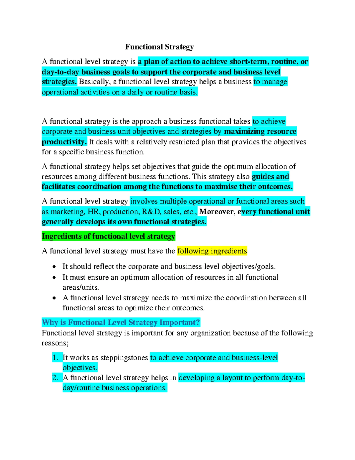 Stability & Growth Strategies: Definitions, Types & Comparisons - Studocu