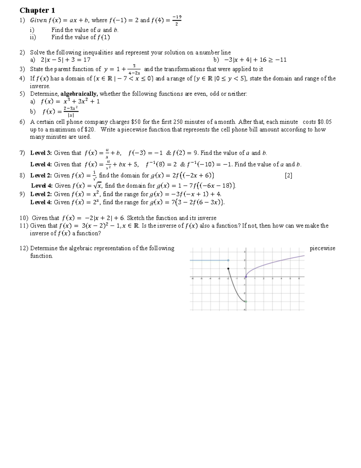 Chapter 1 & 9: Questions from Test and Quiz for Exam Practice - Studocu