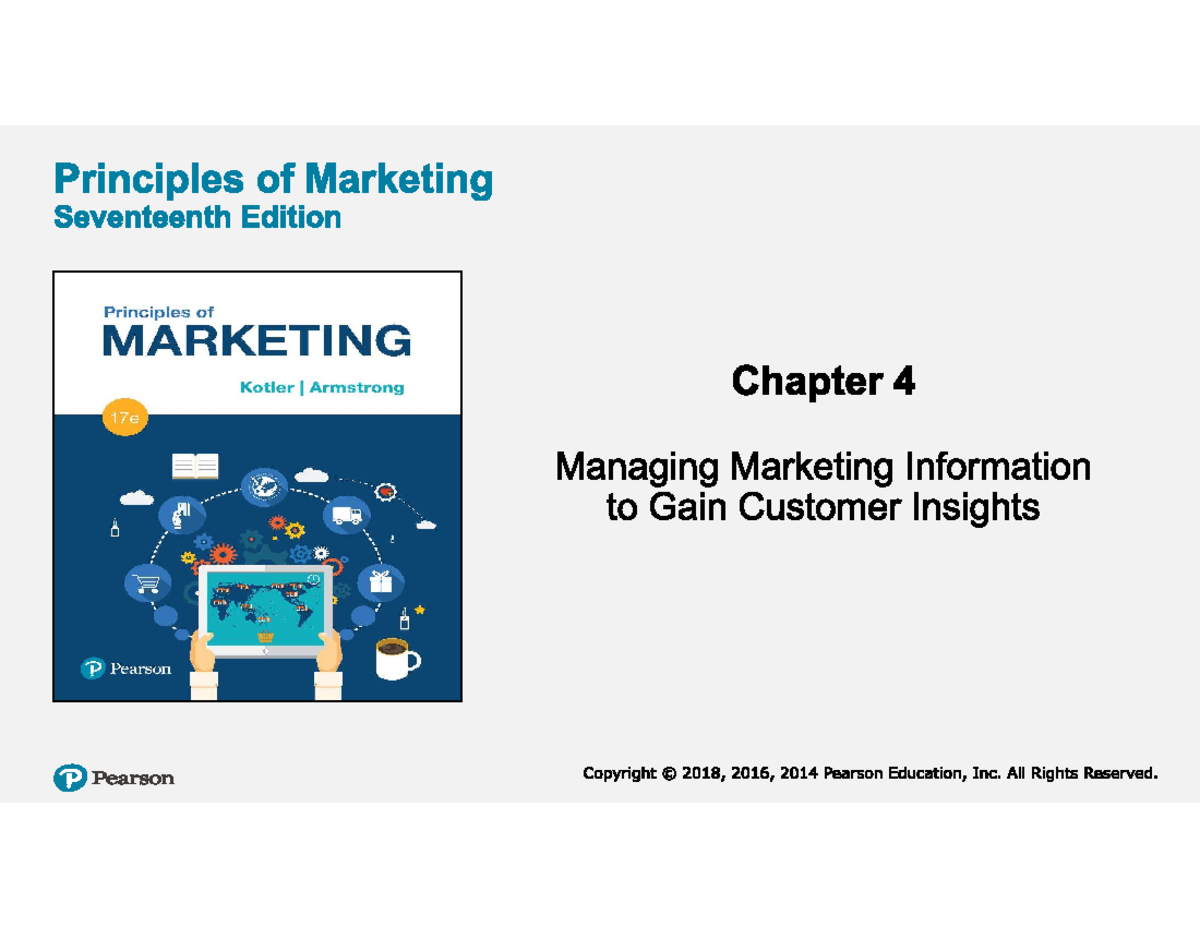 Chapter 4 - Managing Marketing Information to Gain Customer Insights ...