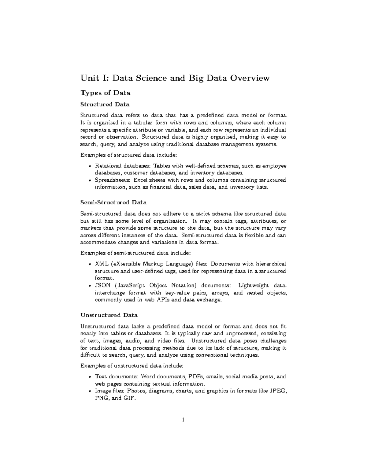 Readme - Overview of Data Science (Units 1-5) Essentials - Studocu