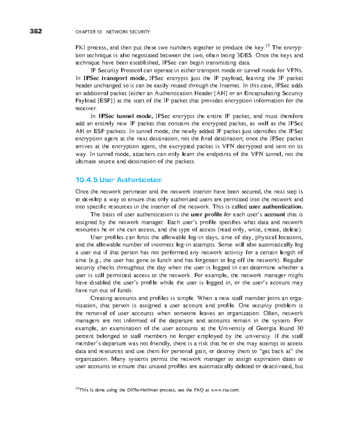Network Security Overview: Key Concepts and Authentication Methods ...