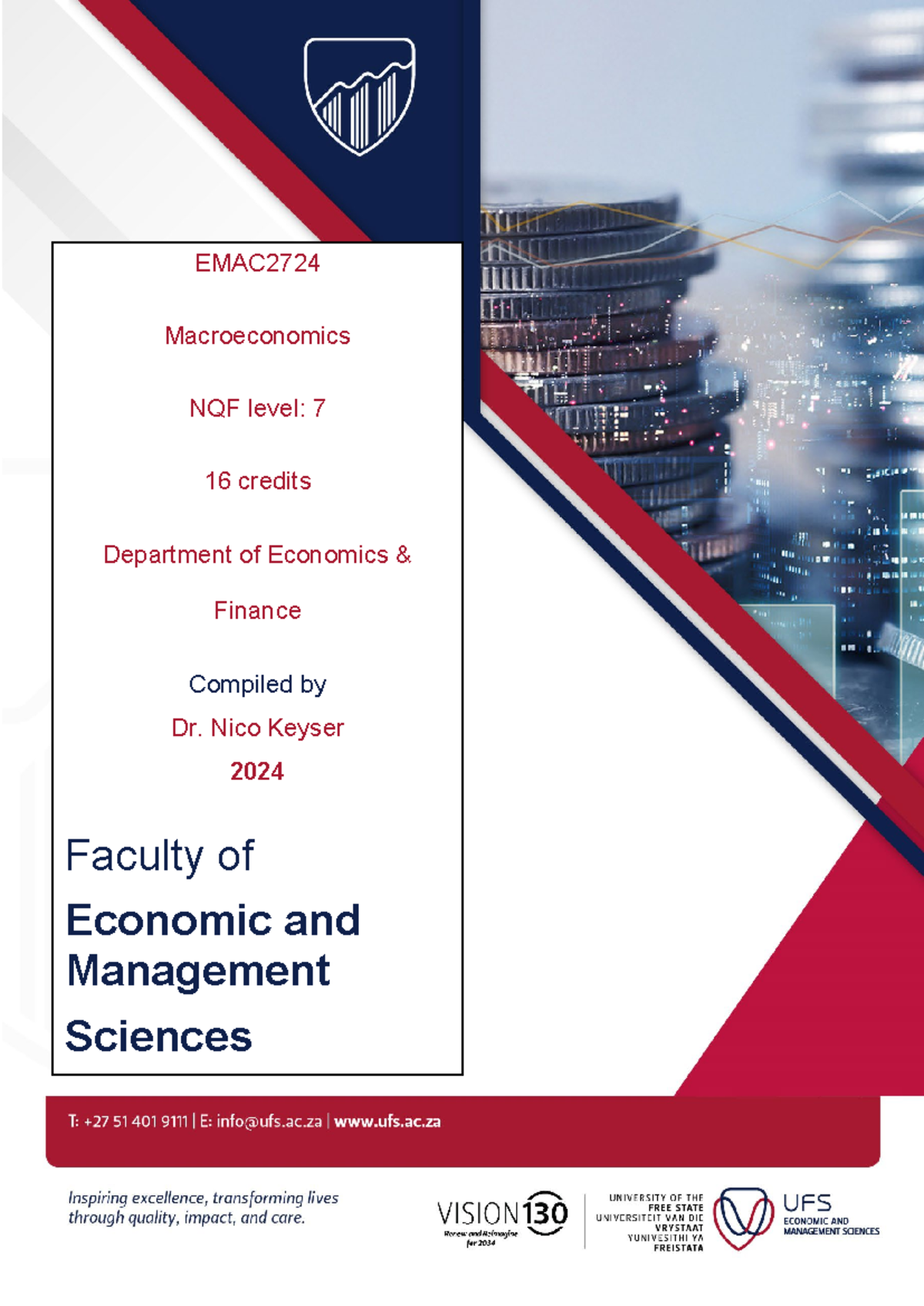 2024 Study Guide for EMAC2724: Macroeconomics Module Overview - Studocu