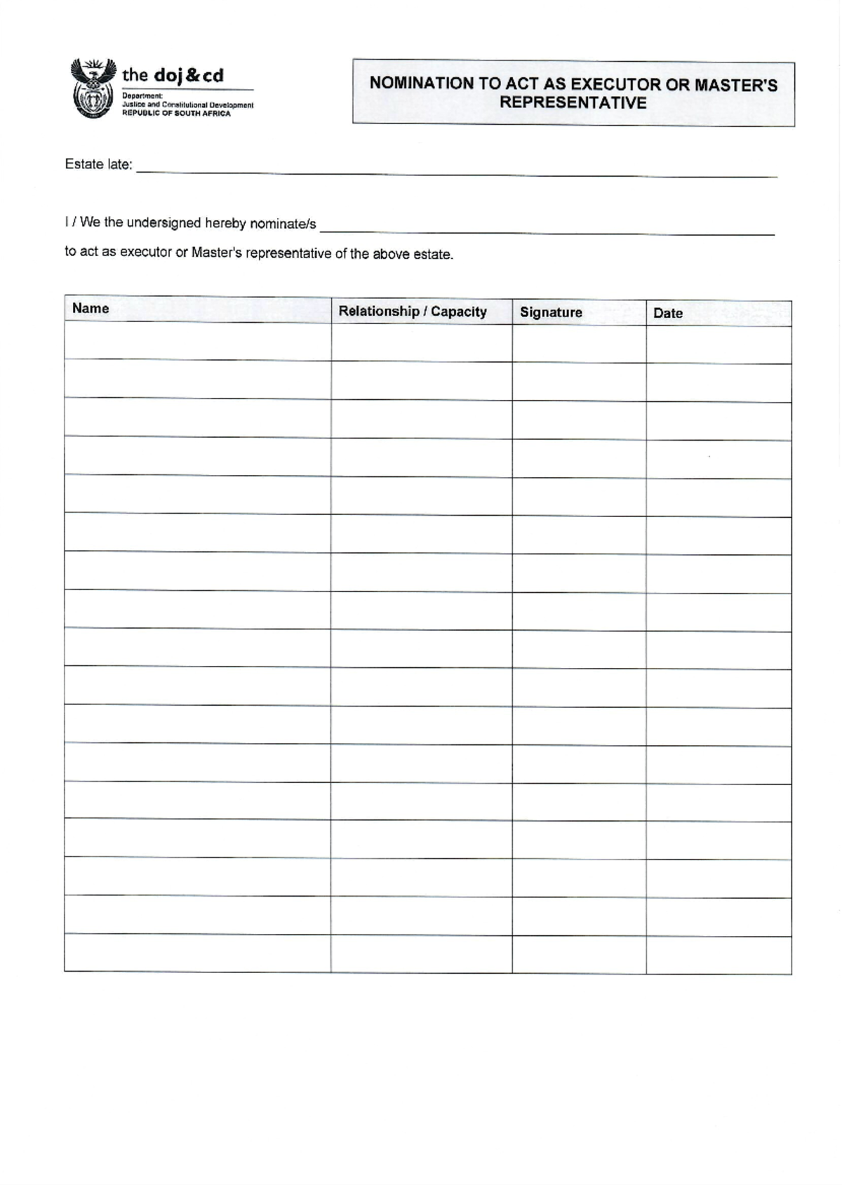 Master - Law of succession...j194 form - PVL2602 - the doj cd ...