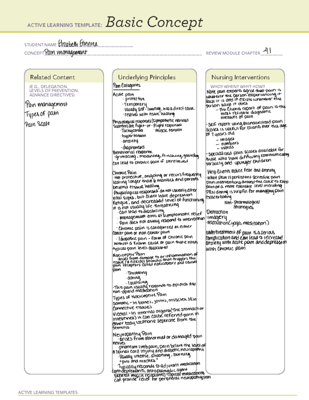 Basic concept restricted 2 - NTRS 4130 - ACTIVE LEARNING TEMPLATES ...