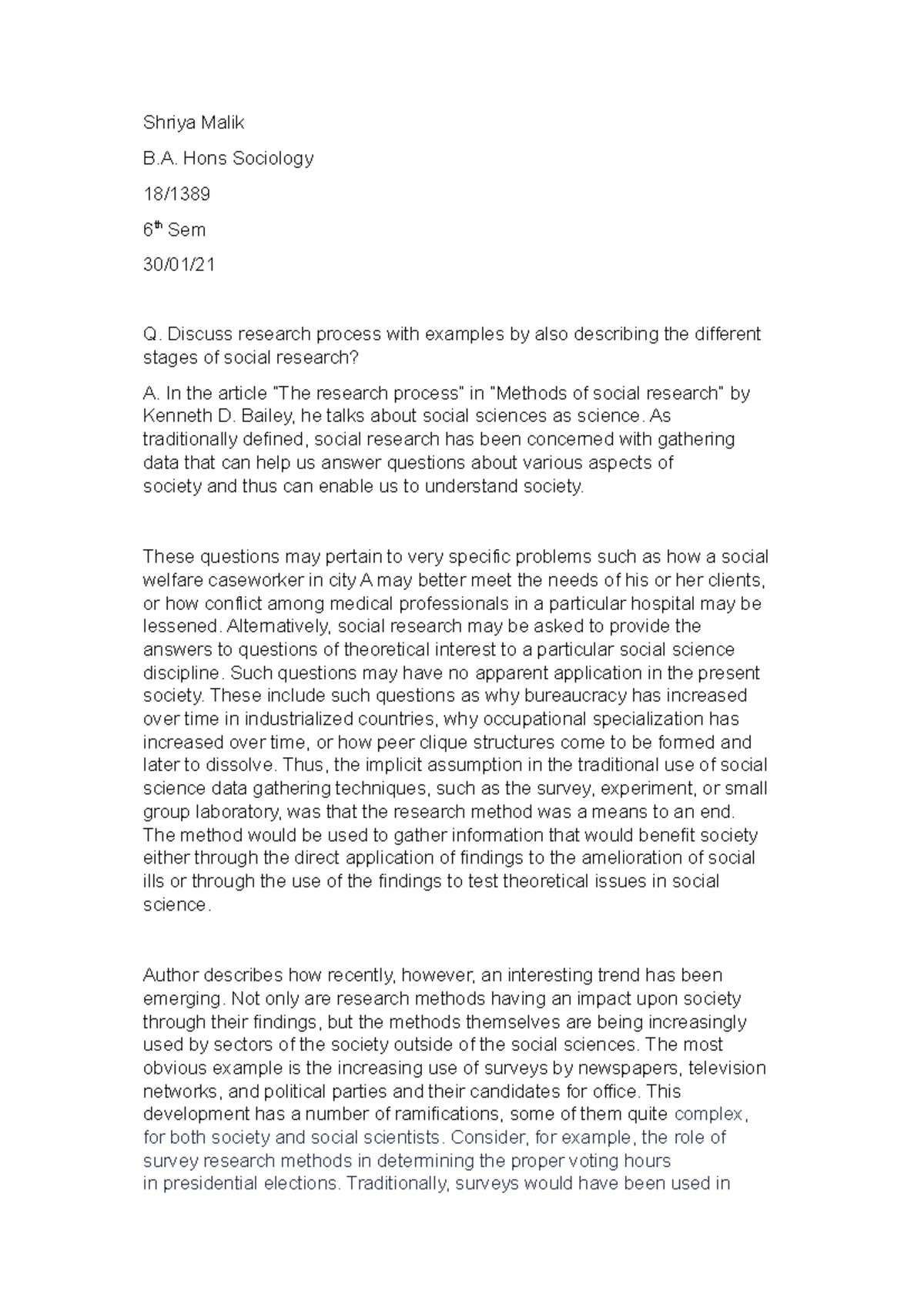 493300986 Final Exam Study Notes on Social Research Methods - Studocu
