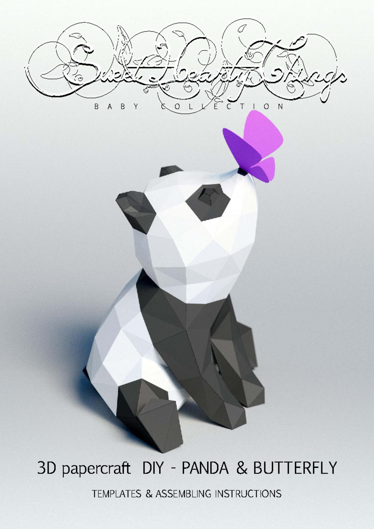 3D Papercraft DIY Panda & Butterfly Templates (Course Code: 1234) - Studocu