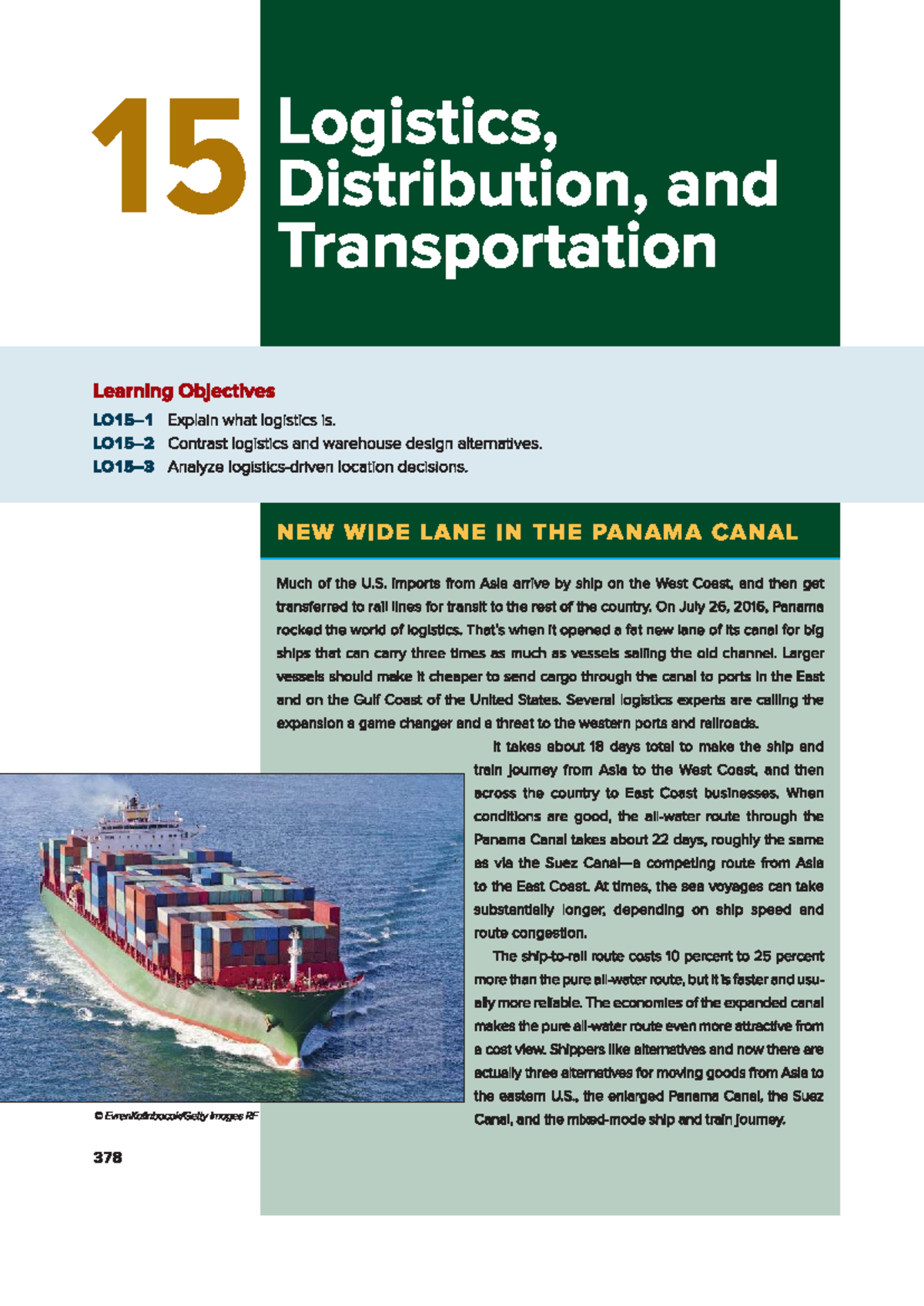Logistics, Distribution, and Transportation: Key Concepts and Location ...