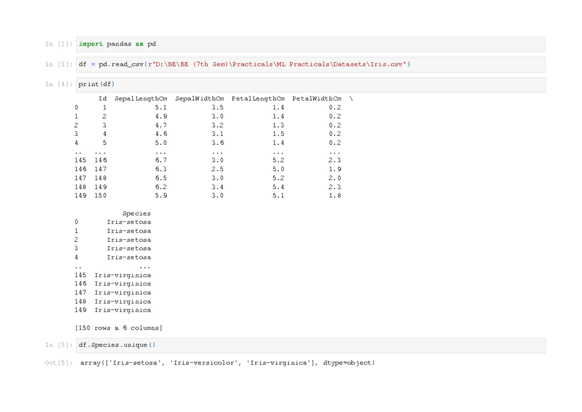 ML 1(A) - PCA Algorithm Analysis for Wine Dataset - Studocu
