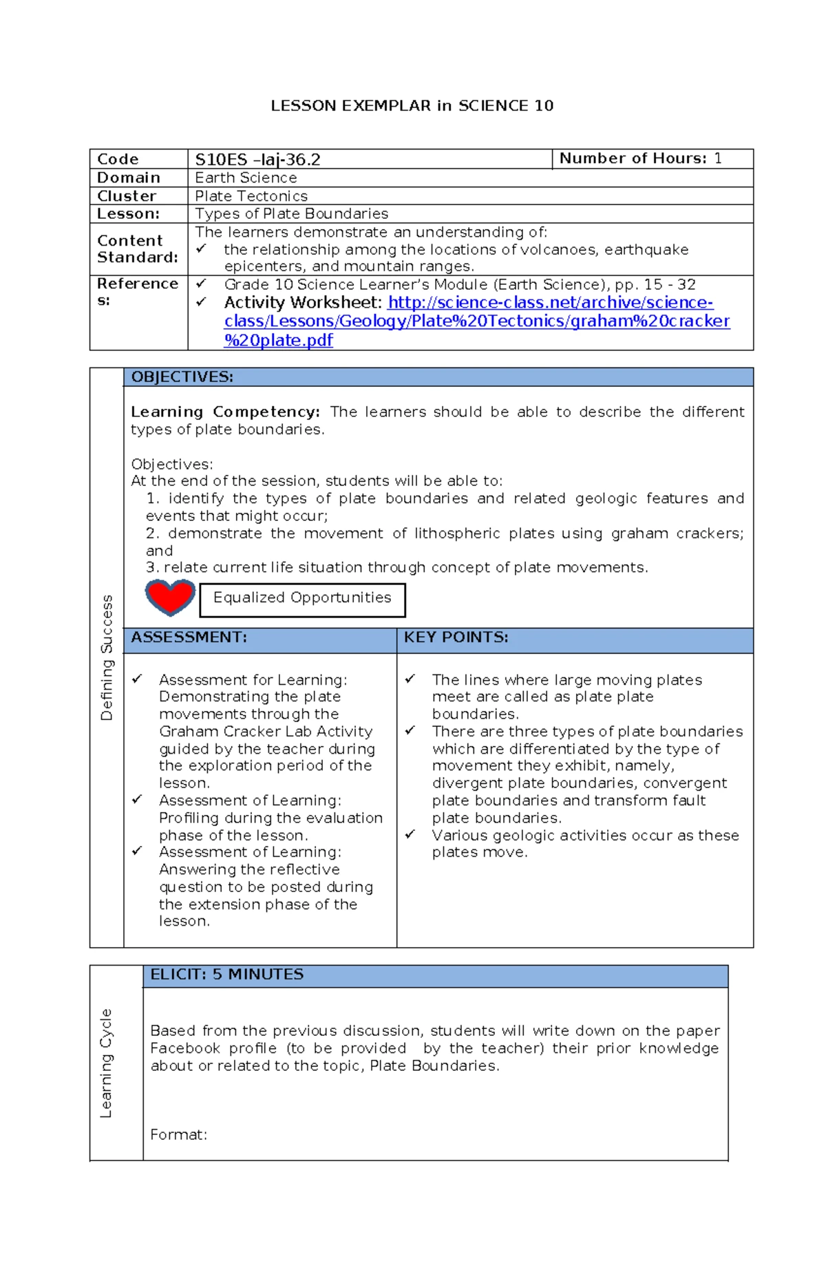 Field Demo Script for Competition: Kinder to Grade 6 - Studocu