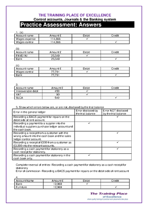 Advanced Audit Assurance Paper 3 - MAY 2019 PROFESSIONAL EXAMINATIONS ...