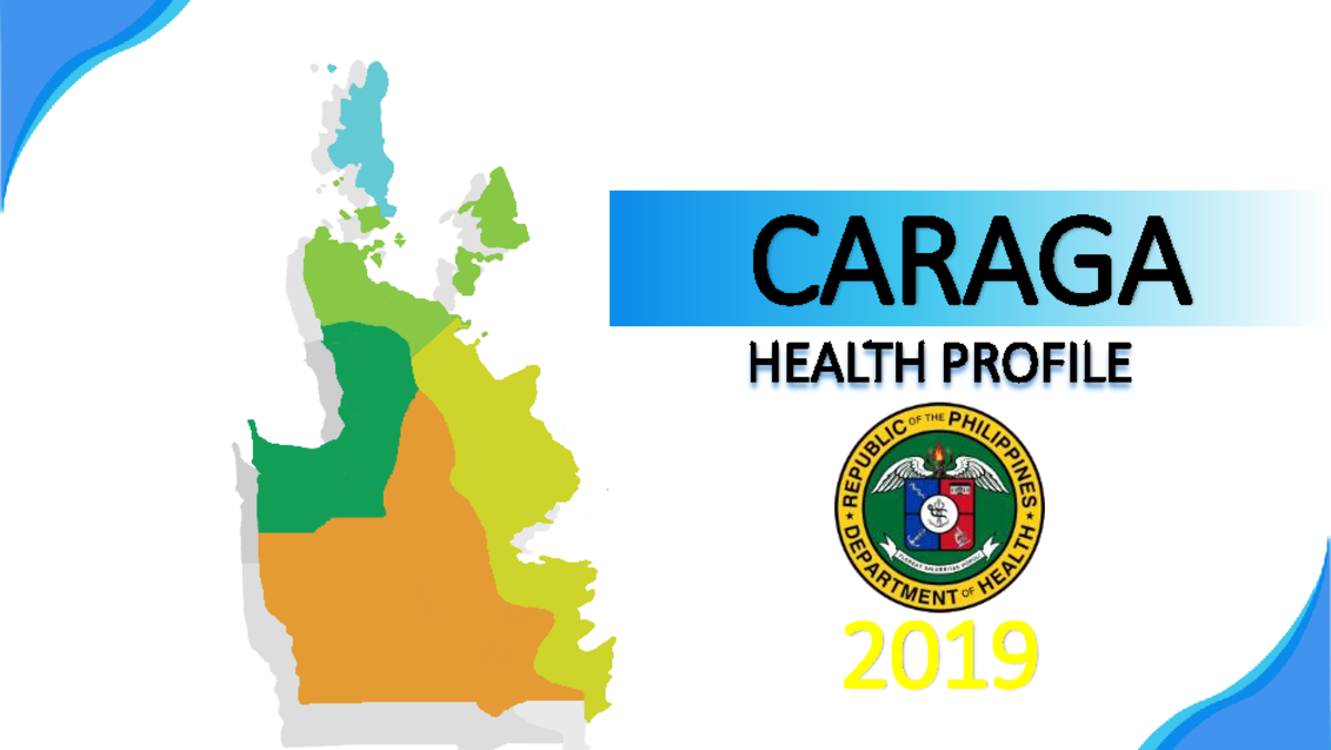 Caraga Region Health Profile 2019 Overview and Key Statistics - Studocu