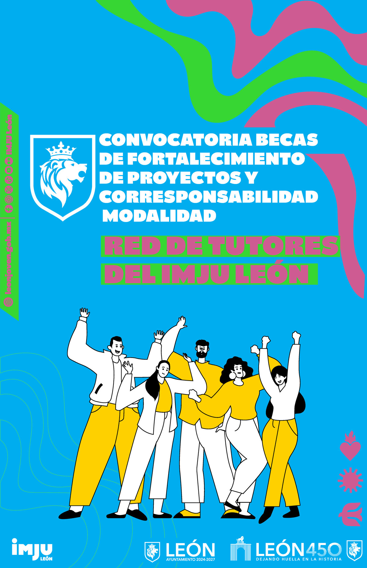Convocatoria Becas IMJU León 2026: Red de Tutores y Proyectos - Studocu
