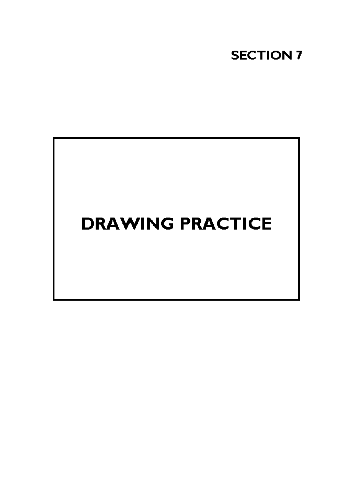 TS 02038.10 Structural Drafting & Detailing Manual - Drawing Practice ...