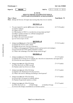 Software testing lab file kalash - EXPERIMENT – 1 AIM: Implement a ...
