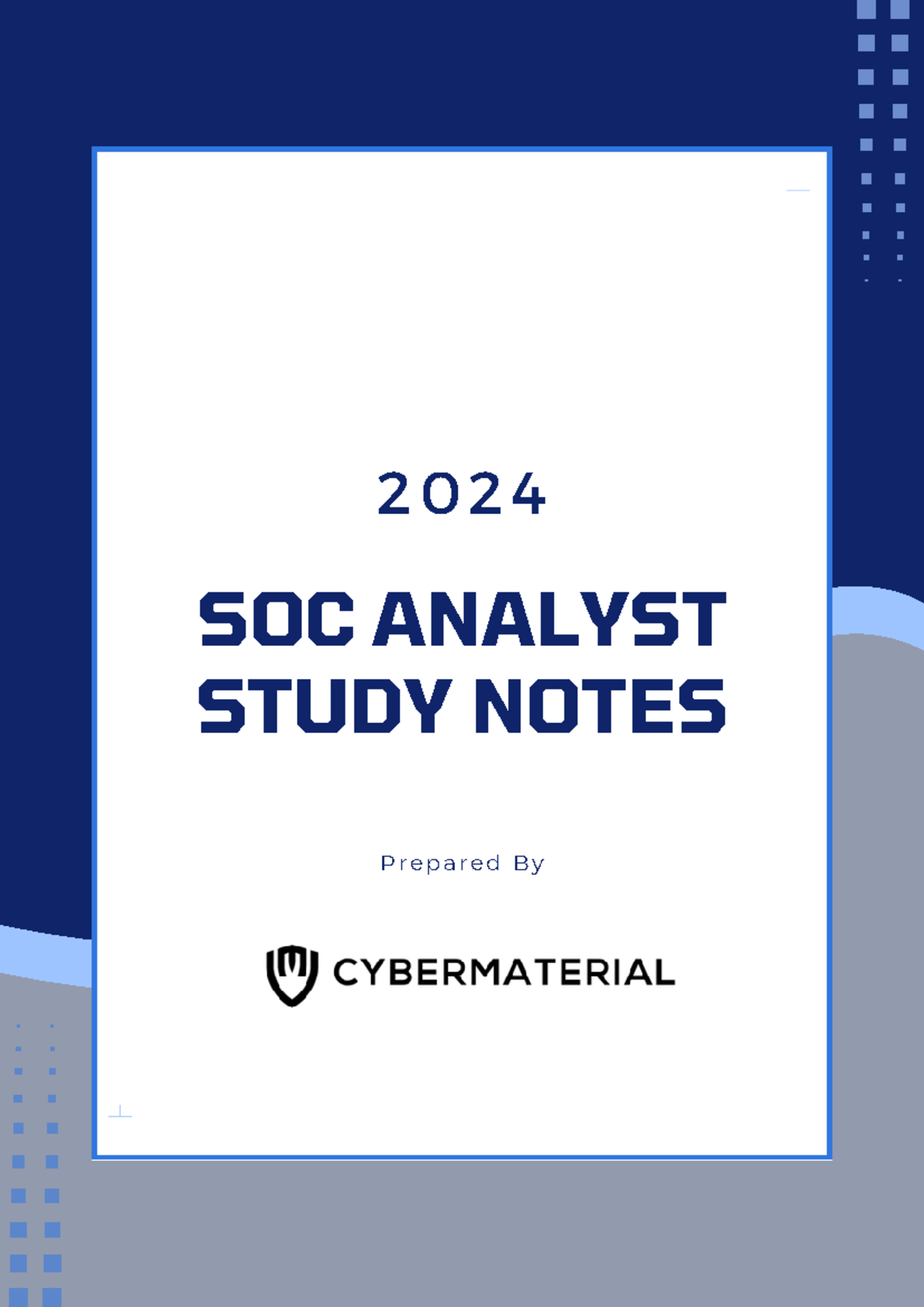 SOC Analyst Study Notes: Key Concepts in Security Operations Center ...