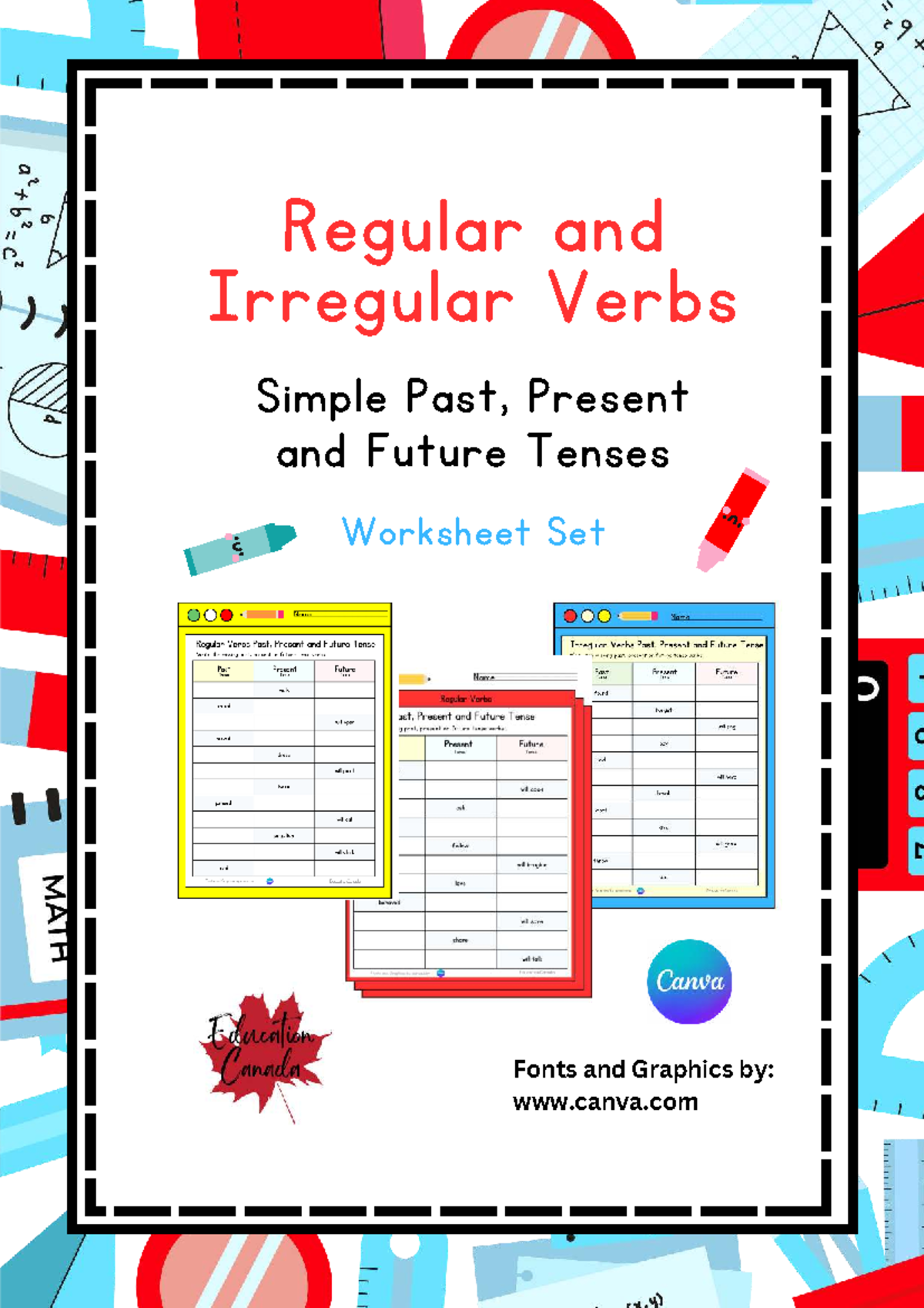 Simple Past, Present, and Future Tense Verbs Worksheet Set-1 - Studocu