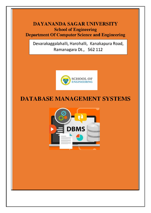 Triggers - Data base management system - Triggers in PL/SQL A trigger ...
