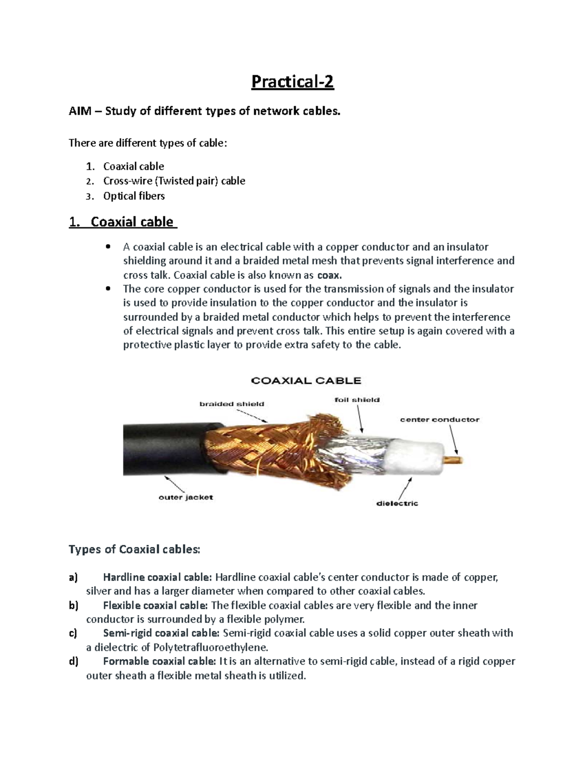 Network Cable Study - Practical Overview of Types and Characteristics ...