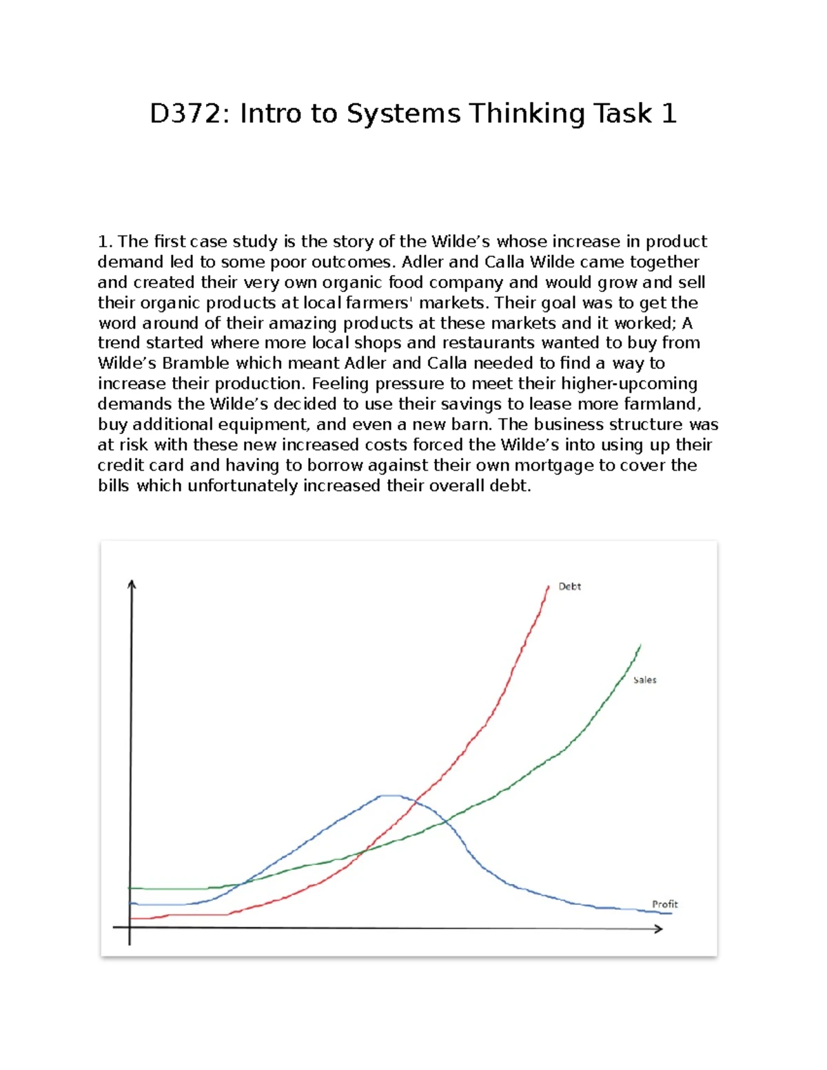 TASK 1: Case Study on Systems Thinking in Business Management - Studocu