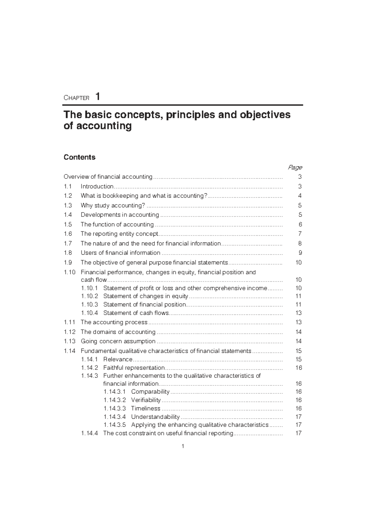 Foundations of Accounting Principles and Financial Reporting (ACCT 101 ...