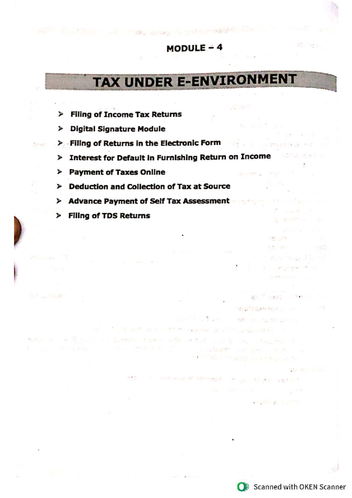 Filing of Income Tax Returns: ITR 4th Chapter Notes for BCom 6th Sem ...