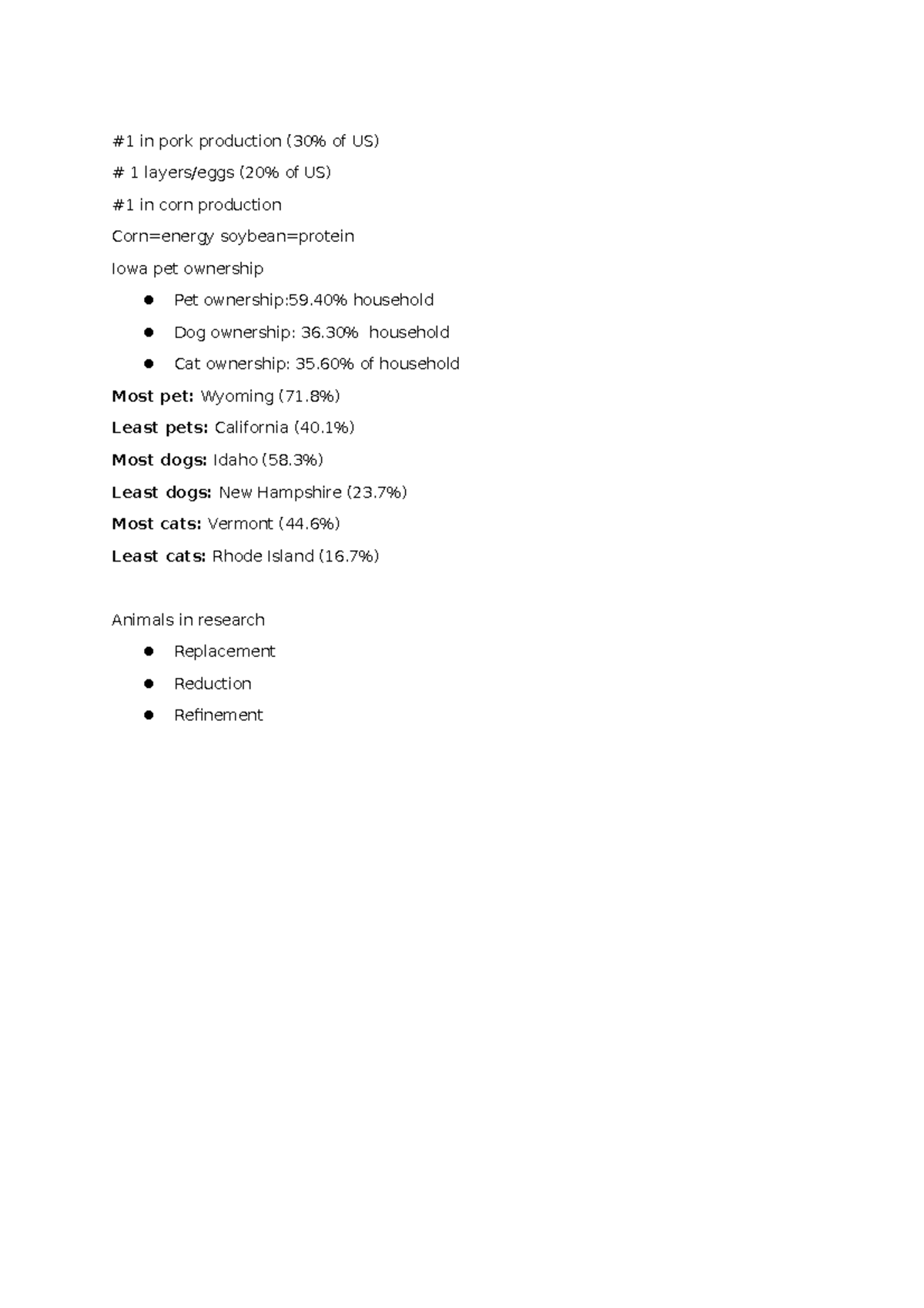 Ans 114 1 Final Exam - Comprehensive Notes on Agriculture and Livestock ...