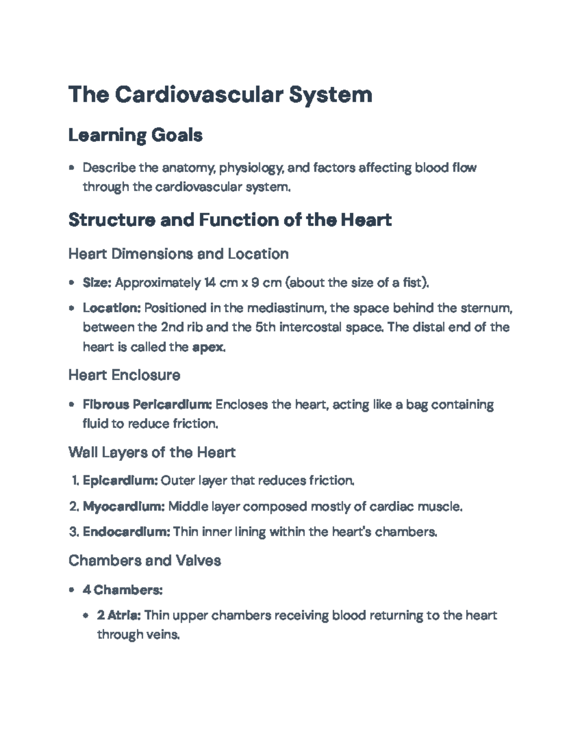 Cardiovascular System Overview: Anatomy, Functions & Conditions - The ...