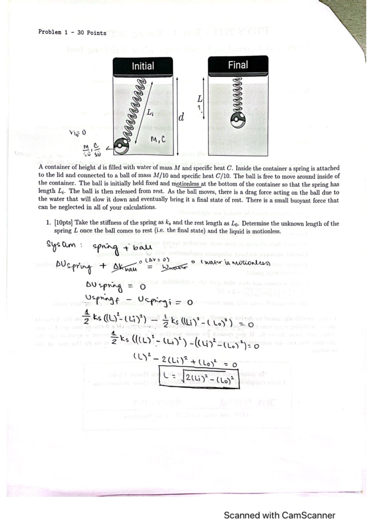 Physics Exam 3 - Spring 2023 Study Guide and Tips - Studocu