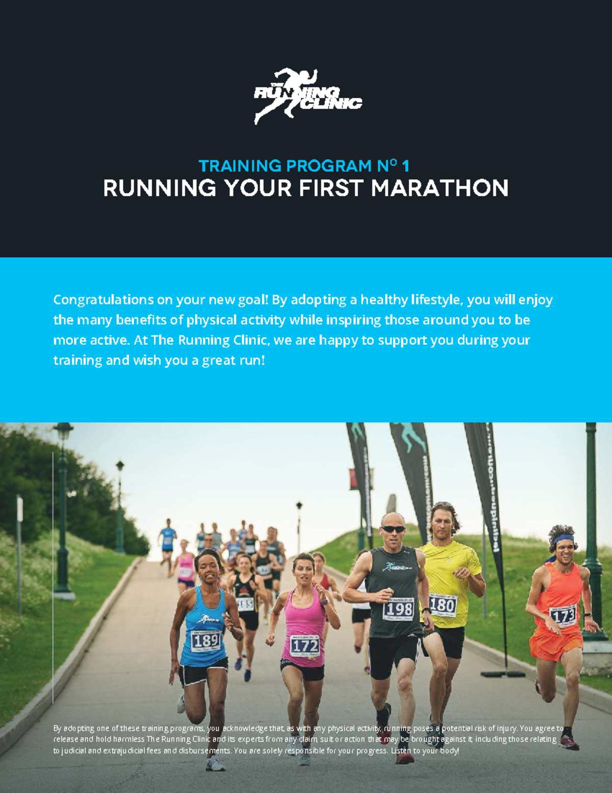 Training Program No 1: Running Your First Marathon Guide - Studocu