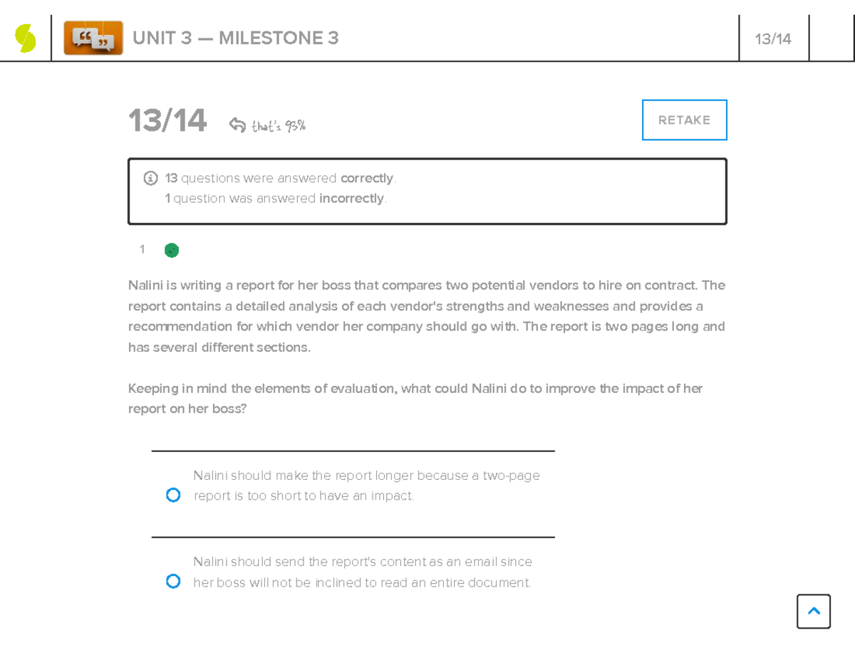 Workplace Communication Milestone 3: Evaluation and Improvement ...