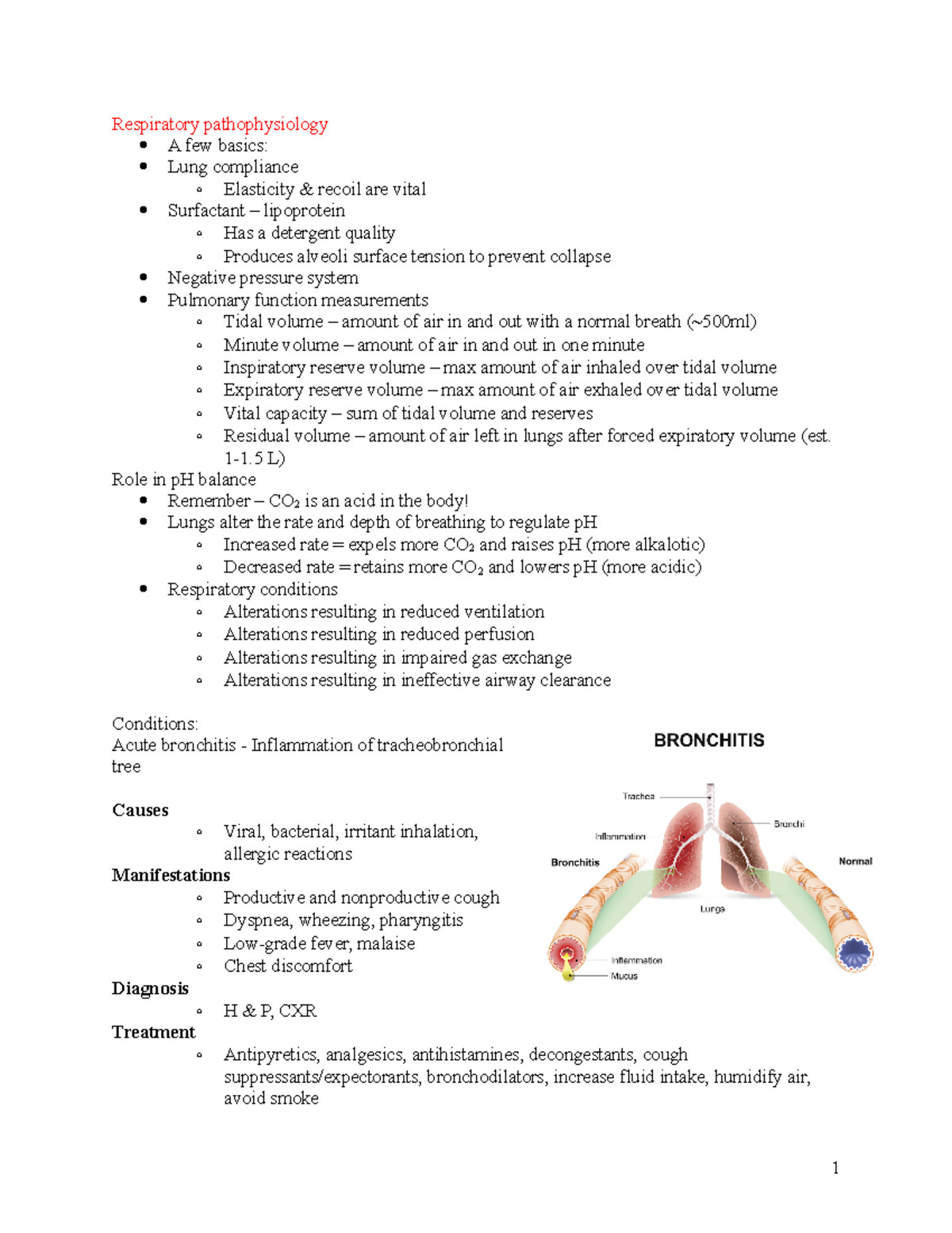 Pathophysiology Final Exam Notes (Patho 101) - Studocu